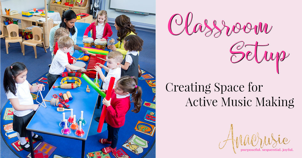 Read more about the article Classroom Setup: Creating Space for Active Music Making {Sparkle & Shine BTS Pt 3}