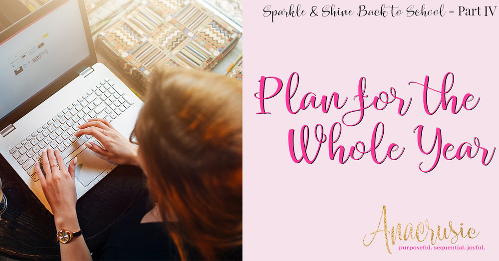 Read more about the article Plan for the Whole Year at a Glance {Sparkle & Shine BTS Pt 4}