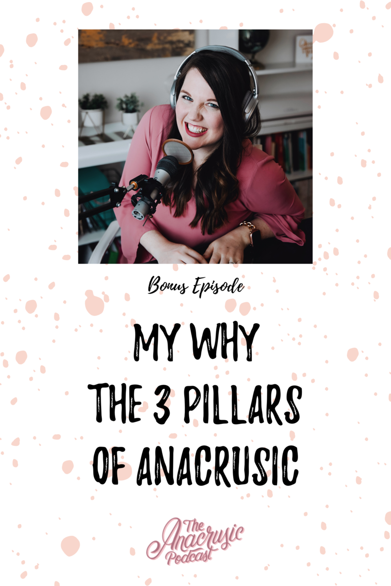 Read more about the article TAP BONUS: My Why – The 3 Pillars of Anacrusic